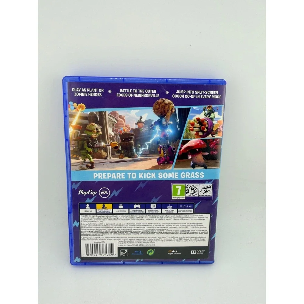 Plants vs Zombies Battle for Neighborville Sony PS4 EA PopCap CUSA-10852 PAL
